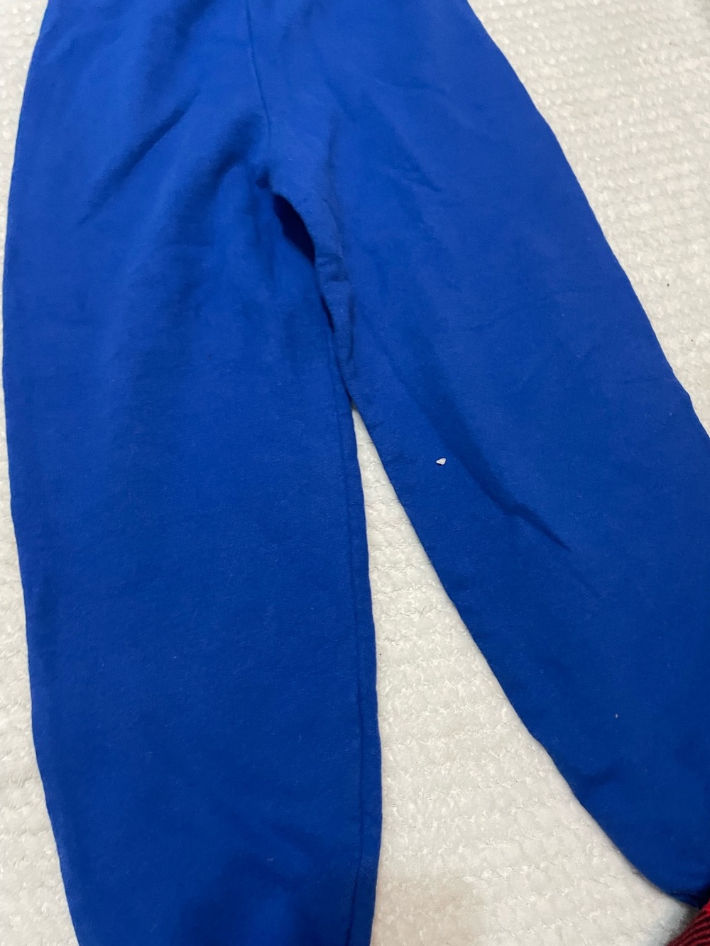 Kids Blue Fleece Bottoms